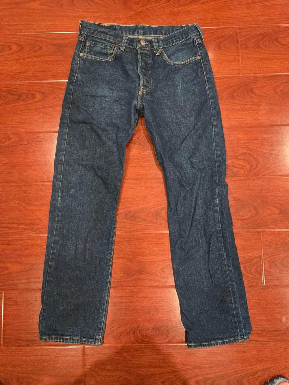Levi's 501 Dark Blue Jeans